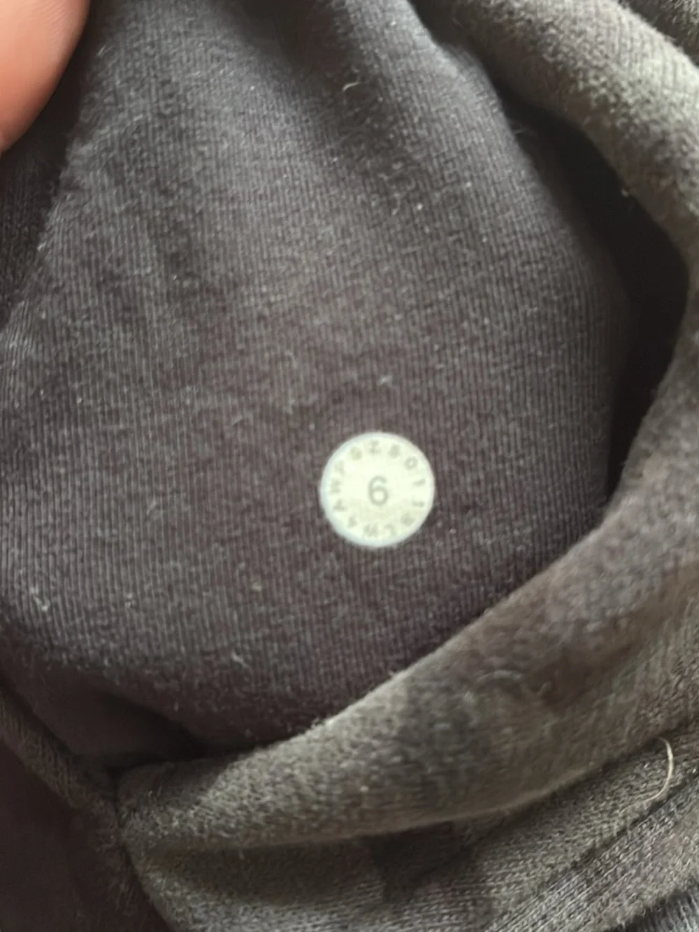 lululemon athletica Women's Dark Gray Camo Full-Zip Hoodie